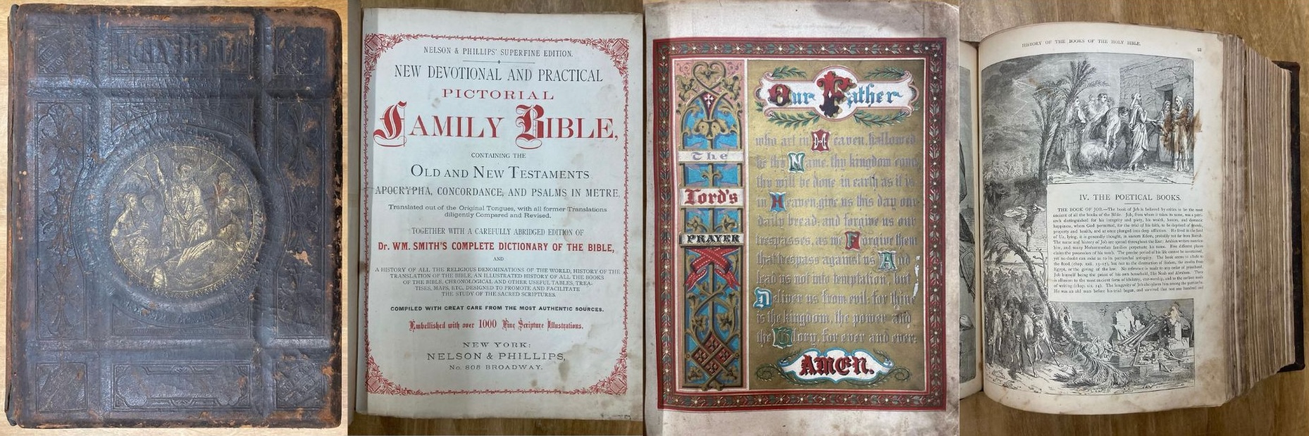 Vintage Case Books for Website - Pictorial Family Bible