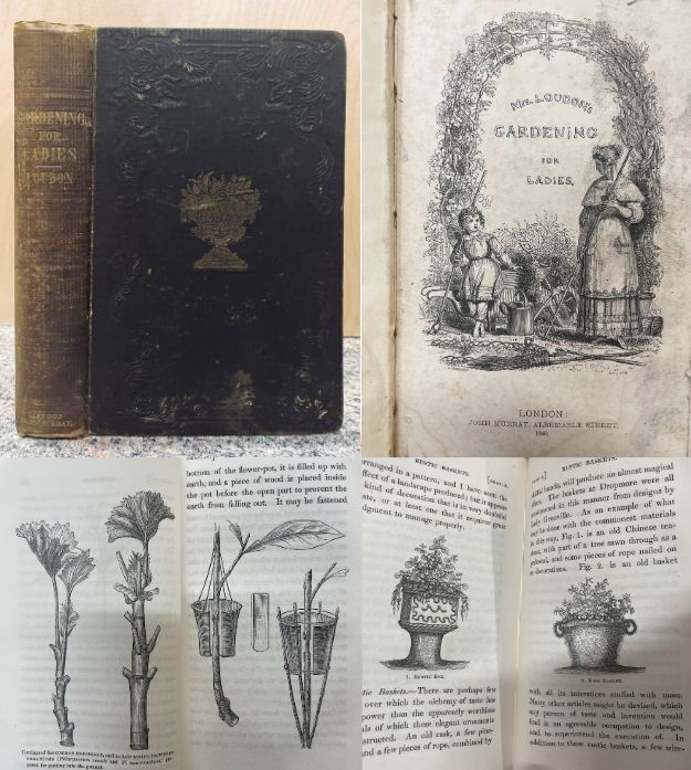 Vintage Case Books for Website - gardening for ladies